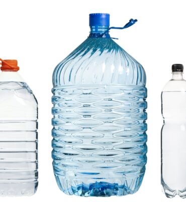 A,Set,Of,Blank,Plastic,Water,Bottles,Of,Different,Volumes,