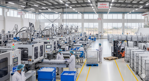 PET preform manufacturing facility in surat
