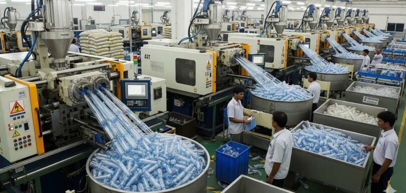 PET preforms being made in India